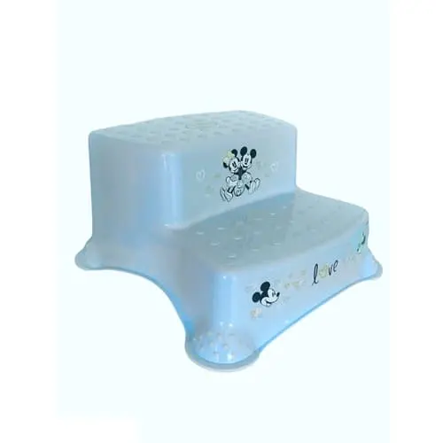 Inaltator dublu pentru baie antiderapant Lorelli  Disney Boy Love Light Blue, Colectia 2021