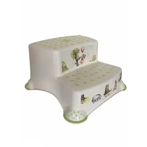 Inaltator dublu pentru baie antiderapant Lorelli Disney Bear and Friends White, Colectia 2021