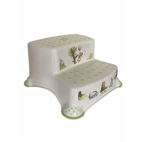 Inaltator dublu pentru baie antiderapant Lorelli Disney Bear and Friends White, Colectia 2021