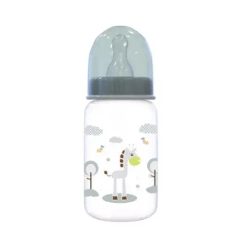 Biberon cu capac Lorelli, 0 luni+, 125 ml, Mint Green