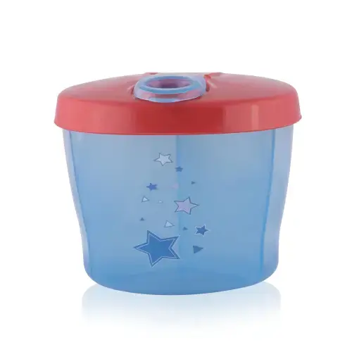 Recipient pentru lapte praf Lorelli, 3 compartimente, portabil, Blue