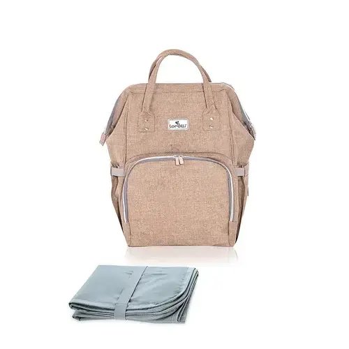Rucsac accesorii bebelusi Lorelli Tina, multiple compartimente, Beige
