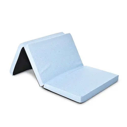 Saltea pliabila de voiaj Lorelli  Blue Sky, 60 x 120 x 5 cm, spuma elastica