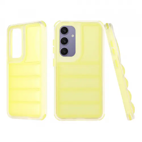 Husa pentru Samsung Galaxy S24+ S926, Techsuit, Wave Shield, Galbena