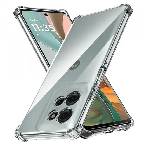 Husa pentru Motorola Moto G75, Techsuit, Shockproof Clear, Transparenta