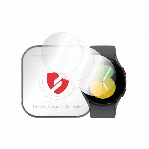 Folie Protectie Smart Protection Premium Classic pentru Samsung Galaxy Watch5 44mm, Set 4 bucati, Plastic