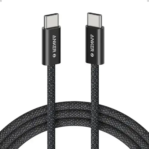 Cablu de date Anker Zolo USB-C - USB-C, 240W, 1.8m, Negru