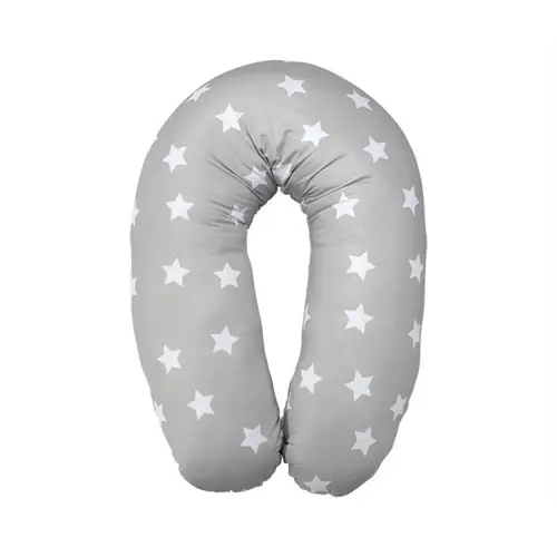 Perna multifunctionala Lorelli Stars Grey, bumbac ranforce, 190 cm