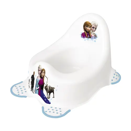 Olita anatomica antiderapanta Lorelli Disney Frozen, 18 luni+, Alb