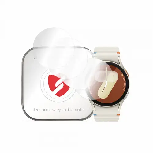 Folie Protectie Smart Protection Premium Classic pentru Samsung Galaxy Watch7 40mm, Set 4 bucati, Plastic