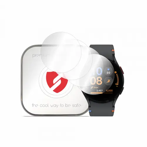 Folie Protectie Smart Protection Premium Classic pentru Samsung Galaxy Watch FE, Set 4 bucati, Plastic