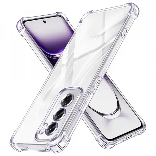 Husa pentru Oppo Reno12, Techsuit, Shockproof Clear, Transparenta