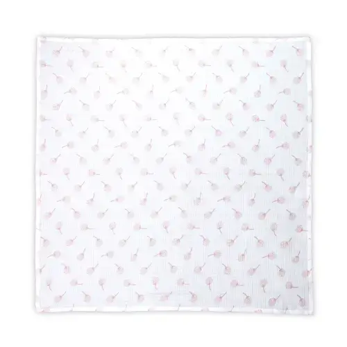 Scutec pled muselina Lorelli  Rose Floral, 80 x 80 cm