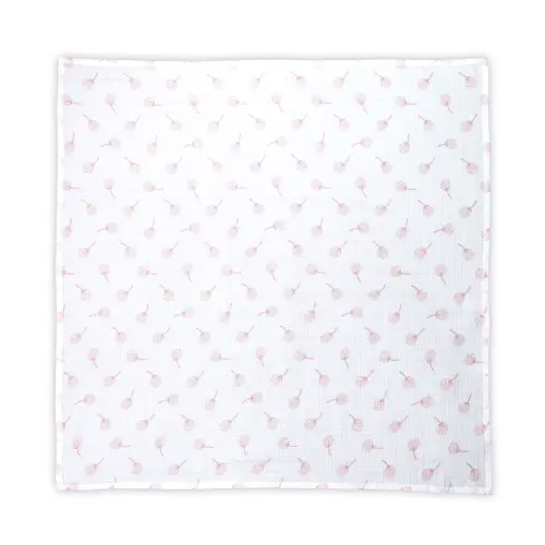 Scutec pled muselina Lorelli  Rose Floral, 80 x 80 cm
