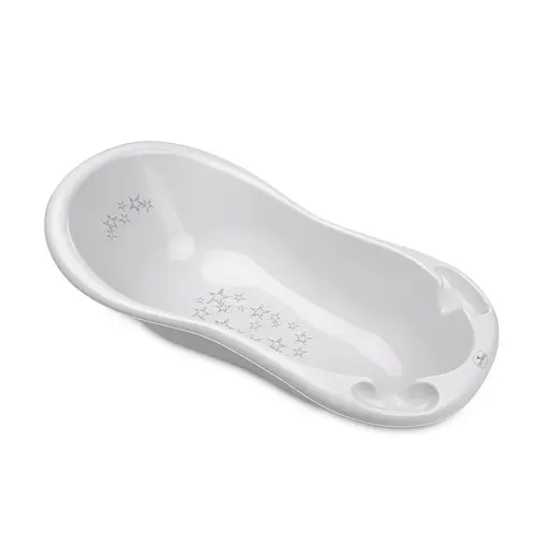 Cadita bebe Lorelli Little Stars Grey, 100 cm, Gri