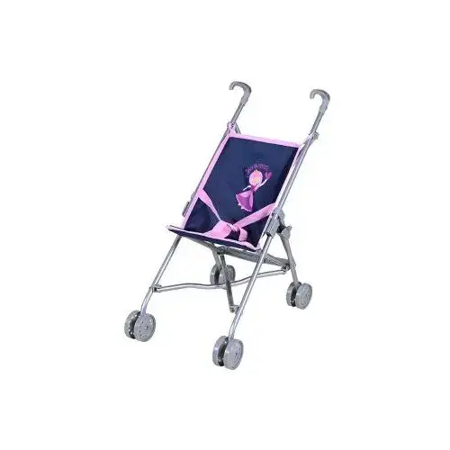 Carucior pentru papusi Knorr Toys Sim, 42 x 27 x 55 cm, 3 Ani+, Albastru