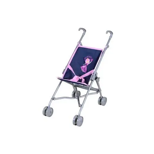 Carucior pentru papusi Knorr Toys Sim, 42 x 27 x 55 cm, 3 Ani+, Albastru