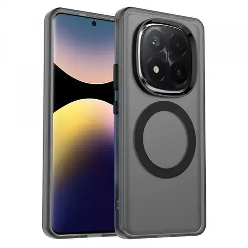 Husa MagSafe pentru Xiaomi Redmi Note 14 Pro+ 5G, Techsuit, CandyCase, Neagra