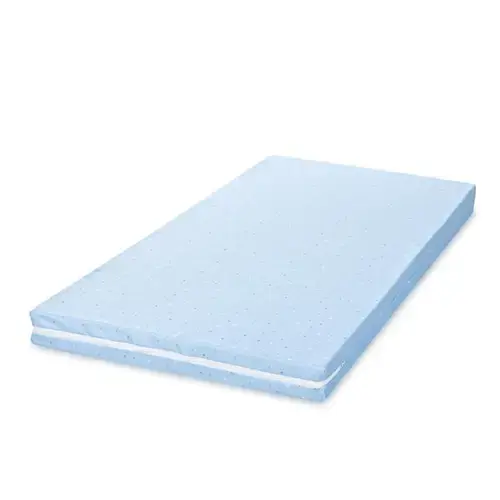 Saltea pat Lorelli Classic, 60 x 120 x 9 cm, spuma elastica, Albastru