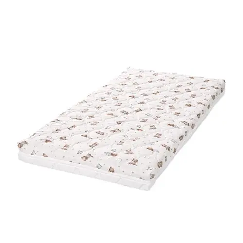 Saltea pat Lorelli Havana, 60 x 120 x 10 cm, cocos si spuma elastica, Bej