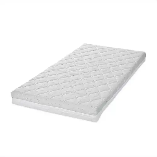 Saltea pat Lorelli Havana, 60 x 120 x 10 cm, cocos si spuma elastica, Gri
