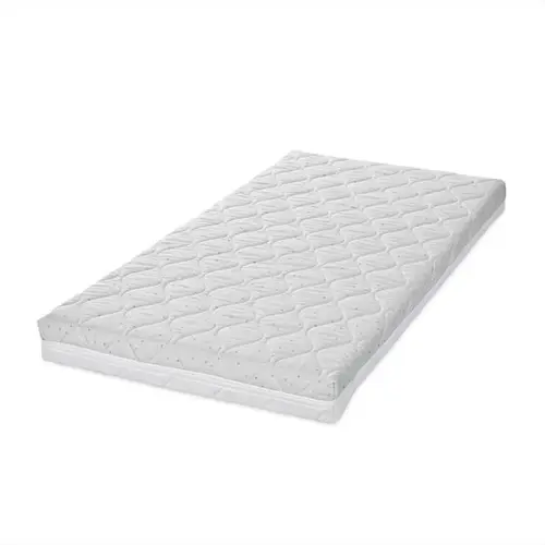 Saltea pat Lorelli Havana, 60 x 120 x 10 cm, cocos si spuma elastica, Gri