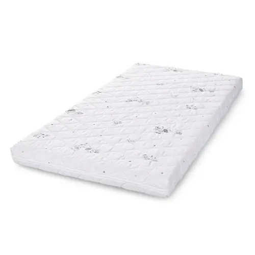 Saltea pat Lorelli Holiday, 60 x 120 x 10 cm, 2 straturi cocos si spuma elastica, Verde
