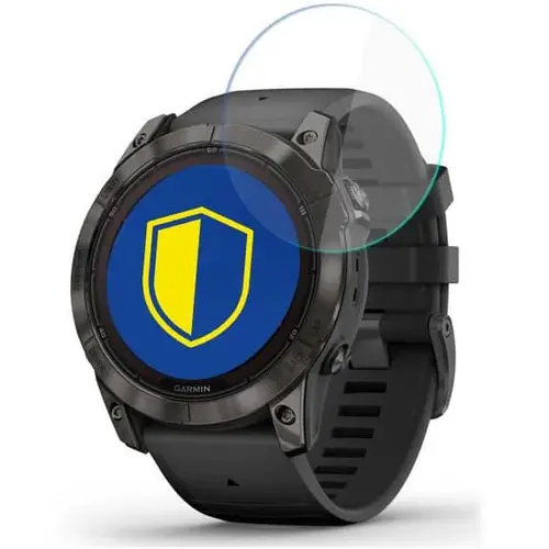 Sticla hibrid 3mk pentru Garmin Fenix 7X Pro Solar, Transparent