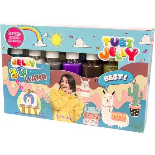 Set Tubi Jelly cu 6 culori - Lama, Tuban