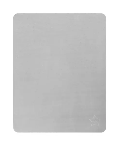 Patura polar Lorelli Grey Star, 75x100 cm