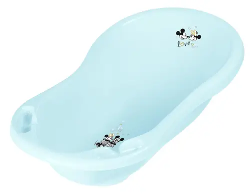 Cadita bebe 84 cm Lorelli Disney Mickey Love, Albastru