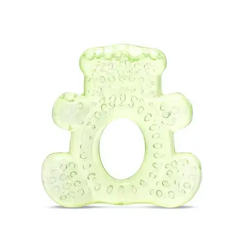 Jucarie de dentitie bebelusi Lorelli Bear, refrigeranta, 3 luni+,  Verde