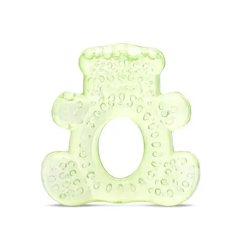 Jucarie de dentitie bebelusi Lorelli Bear, refrigeranta, 3 luni+,  Verde
