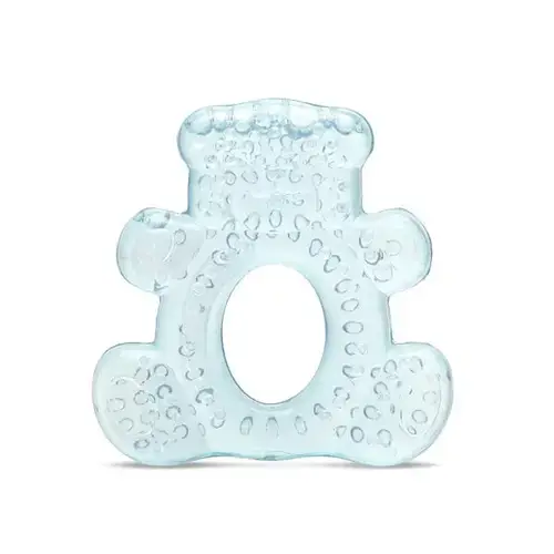 Jucarie de dentitie bebelusi Lorelli Bear, refrigeranta, 3 luni+,  Albastru