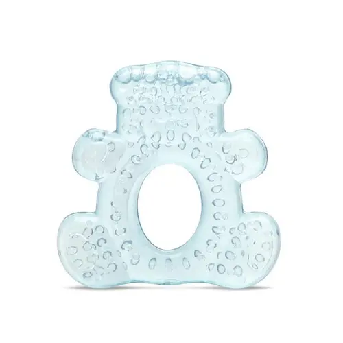 Jucarie de dentitie bebelusi Lorelli Bear, refrigeranta, 3 luni+,  Albastru