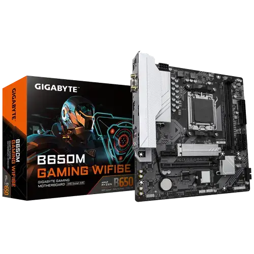 Placa de baza GIGABYTE B650M GAMING WIFI6E, AM5, AMD B650, mATX