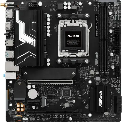 Placa de baza ASRock B850M-X WIFI R2.0, AMD B850, AM5, DDR5, mATX
