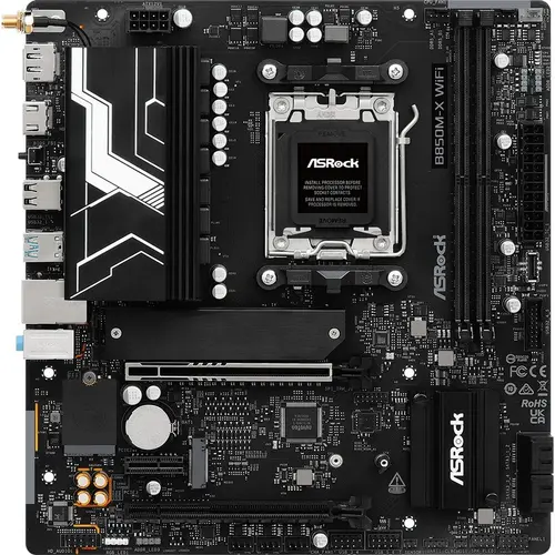 Placa de baza ASRock B850M-X WIFI R2.0, AMD B850, AM5, DDR5, mATX