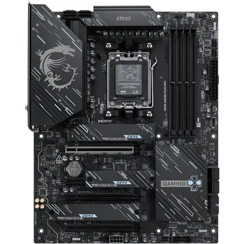 Placa de baza MSI X870E GAMING PLUS WIFI, AMD X870E, AM5, ATX, DDR5