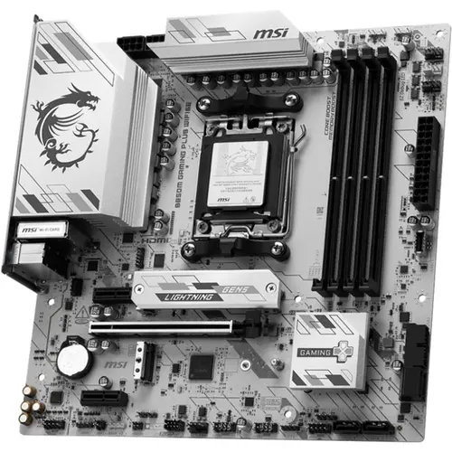 Placa de baza MSI B850M GAMING PLUS WIFI6E, AMD B850, AM5, DDR5, mATX