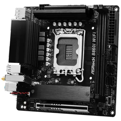 Placa de baza ASRocK B860I WiFi, Intel B860, Socket 1851, mITX