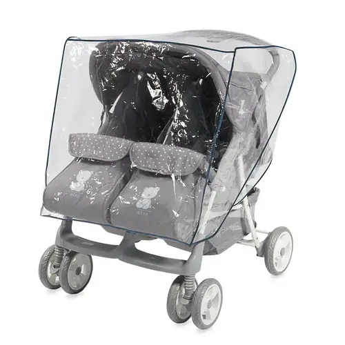 Husa de ploaie pentru carucior de gemeni Lorelli Duo, universal