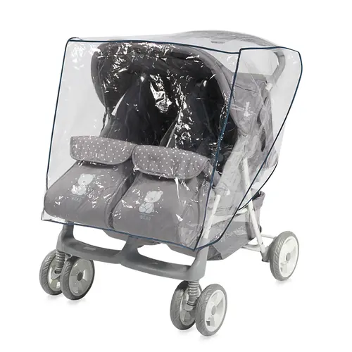 Husa de ploaie pentru carucior de gemeni Lorelli Duo, universal