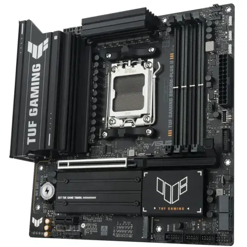 Placa de baza ASUS TUF GAMING B850M-PLUS II, AMD B850, Socket AM5, mATX
