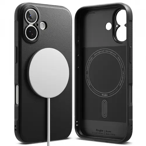 Husa MagSafe pentru Apple iPhone 17, Ringke, Onyx, Neagra
