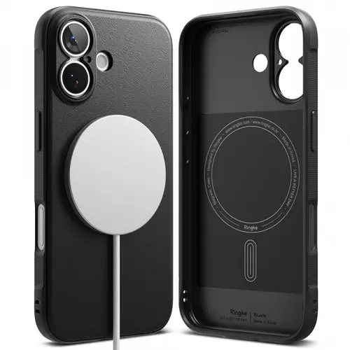Husa MagSafe pentru Apple iPhone 17, Ringke, Onyx, Neagra