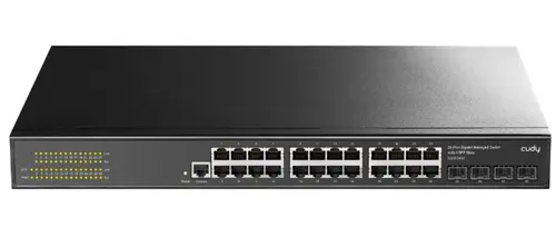 Switch Cudy GS2024S2, 24 Porturi, Gigabit