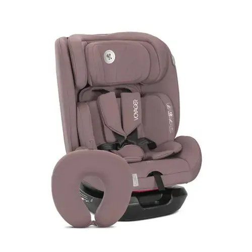 Scaun auto pentru copii Lorelli Voyager, i-Size, inclusa pernuta de calatorie, 0 luni-12 ani, 40-150 cm, Roz
