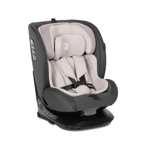 Scaun auto pentru copii Lorelli Monza, i-Size, Isofix, rotativ, anti rebound bar, rotativ, 40-150 cm, Bej