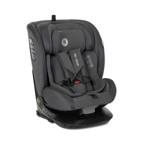 Scaun auto pentru copii Lorelli Monza, i-Size, Isofix, rotativ, anti rebound bar, rotativ, 40-150 cm, Gri